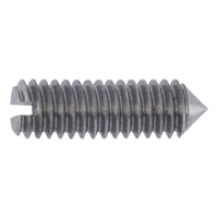 SLOTTED SET SCREWS (CONE POINT)